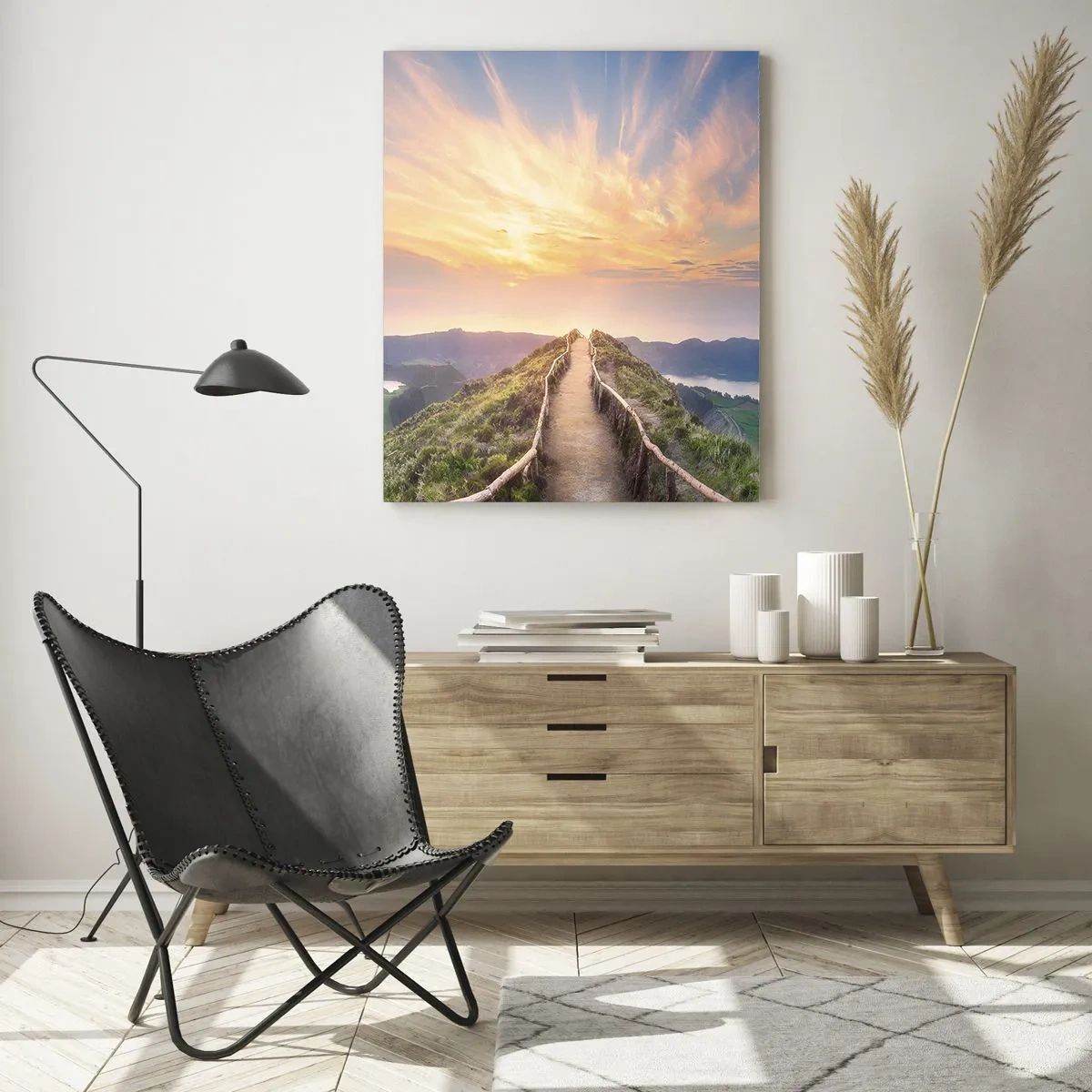 Üveg kép - Közel az éghez - 50x70 cm