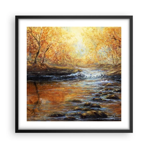Poszter fehér keretben - Az Arany Patak - 50x50 cm