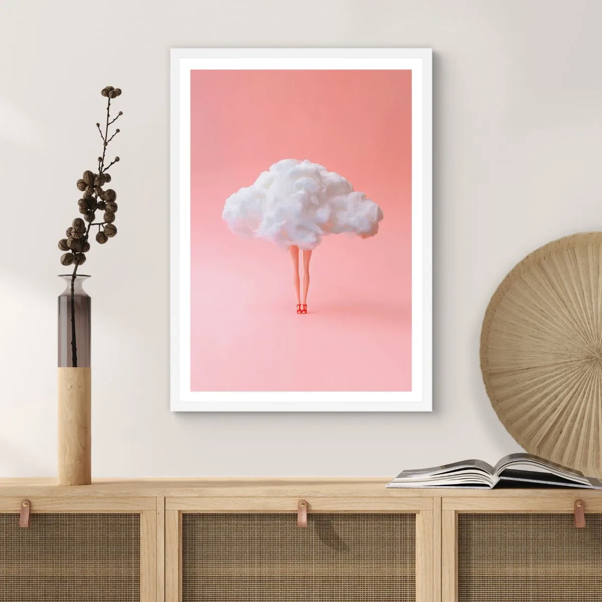 Poszter fekete keretben - Édes ígéret - 50x70 cm