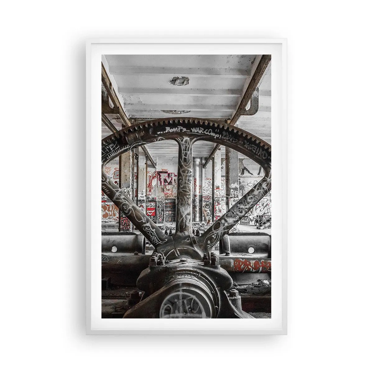 Poszter fekete keretben - A gyár titkos élete - 61x91 cm