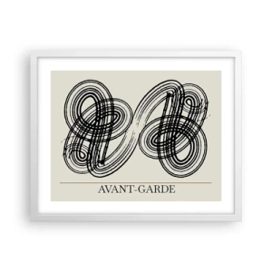 Poszter fekete keretben - Spontán jött ki - 50x40 cm