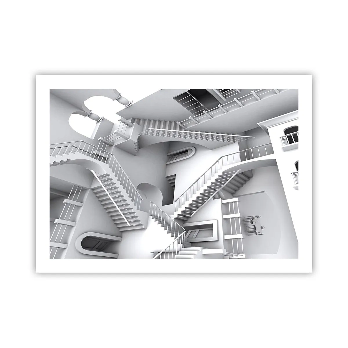 Poszter - A tér paradoxonjai - 70x50 cm