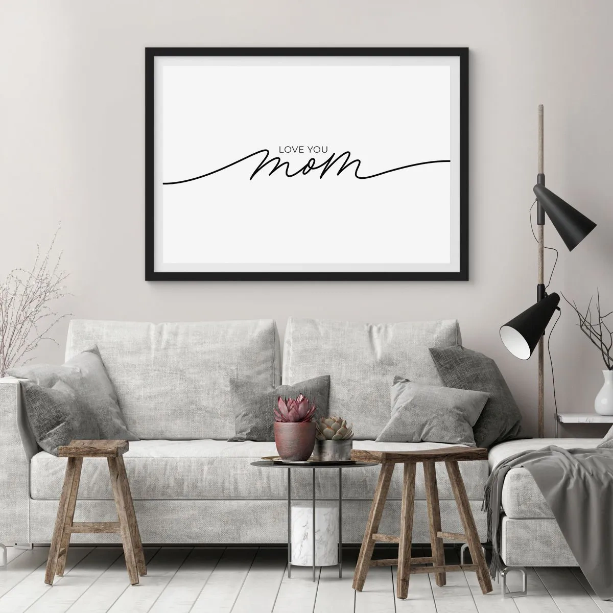 Poszter fehér keretben - Nagy megrázás - 70x50 cm