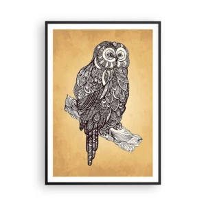 Poszter fehér keretben - A bölcsesség bonyolult díszei - 70x100 cm