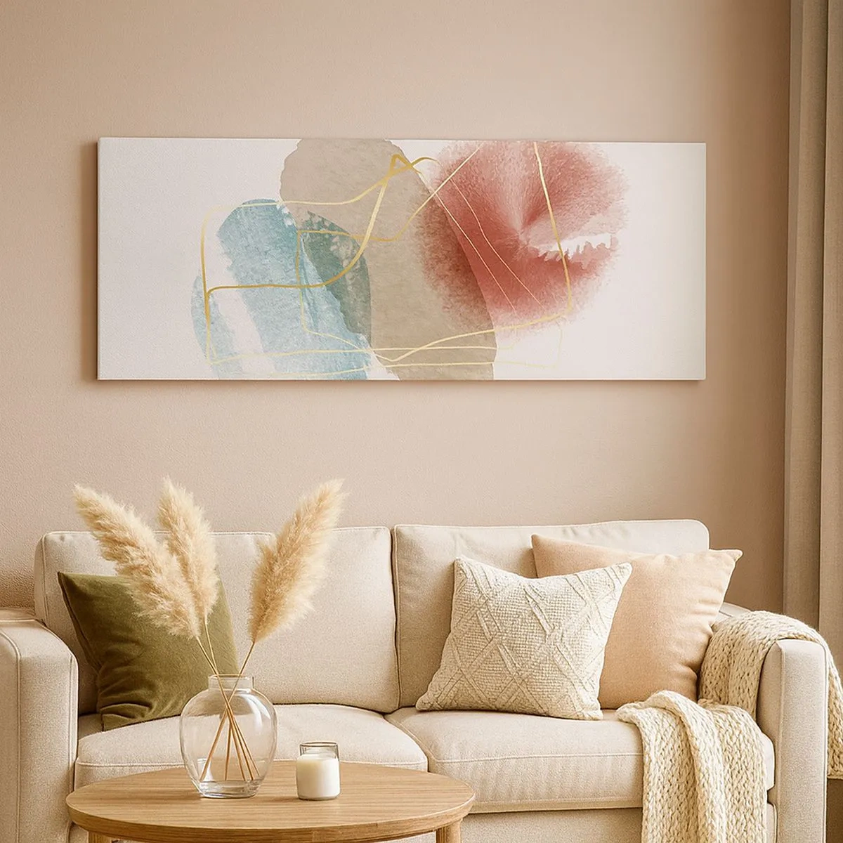 Vászonkép - Az űr koralljai - 100x40 cm