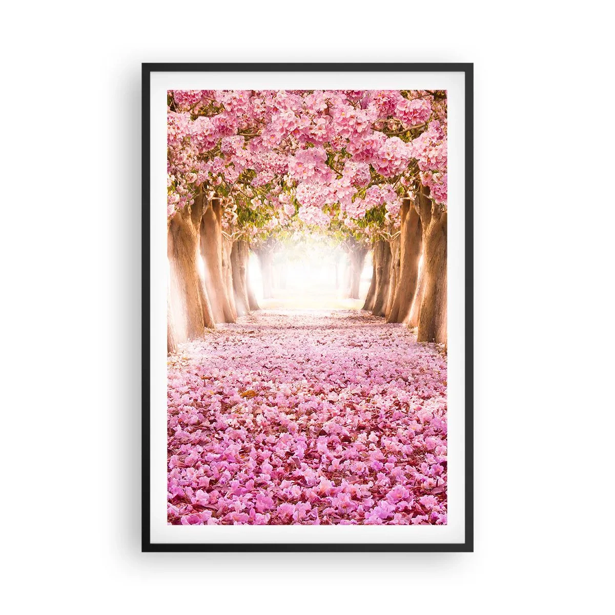 Poszter fehér keretben - Út a paradicsomba - 61x91 cm