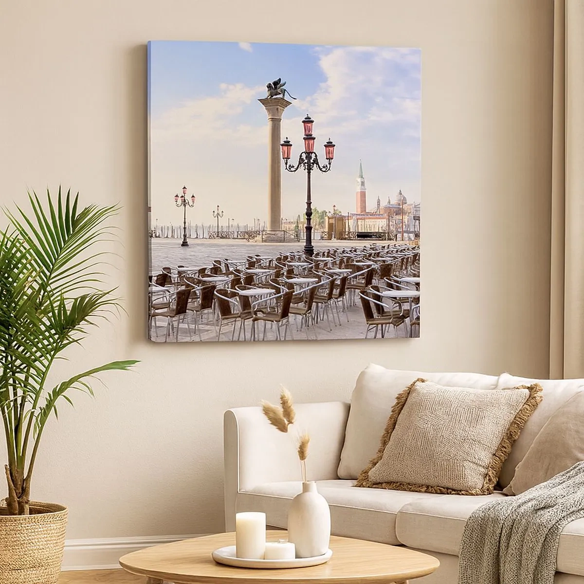 Vászonkép - Gyere, minden készen áll - 30x30 cm