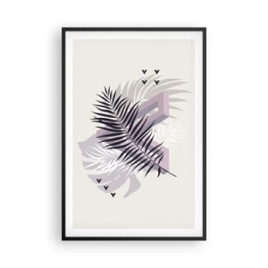 Poszter fehér keretben - Az árnyék árnyéka - 61x91 cm