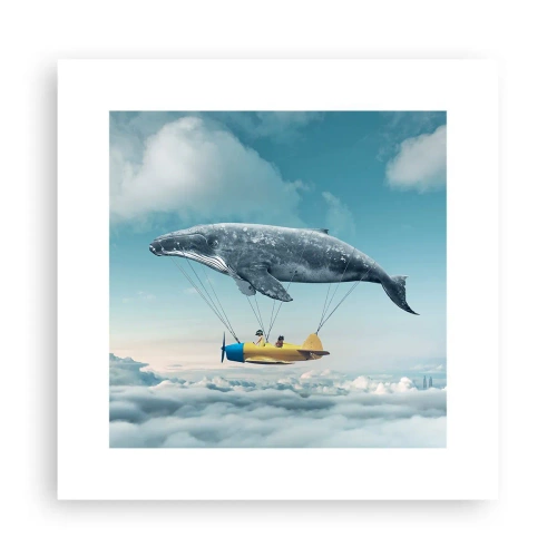 Poszter - Miért is ne? - 30x30 cm