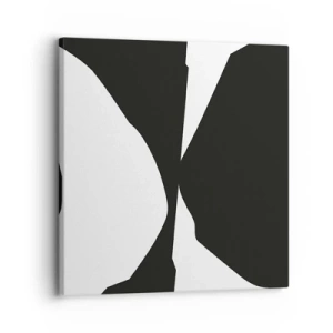 Vászonkép - Pozitív-negatív - 30x30 cm