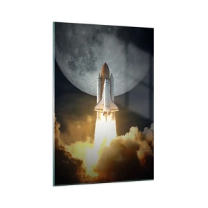 Üveg kép - Egy földöntúli kaland kezdete - 70x100 cm