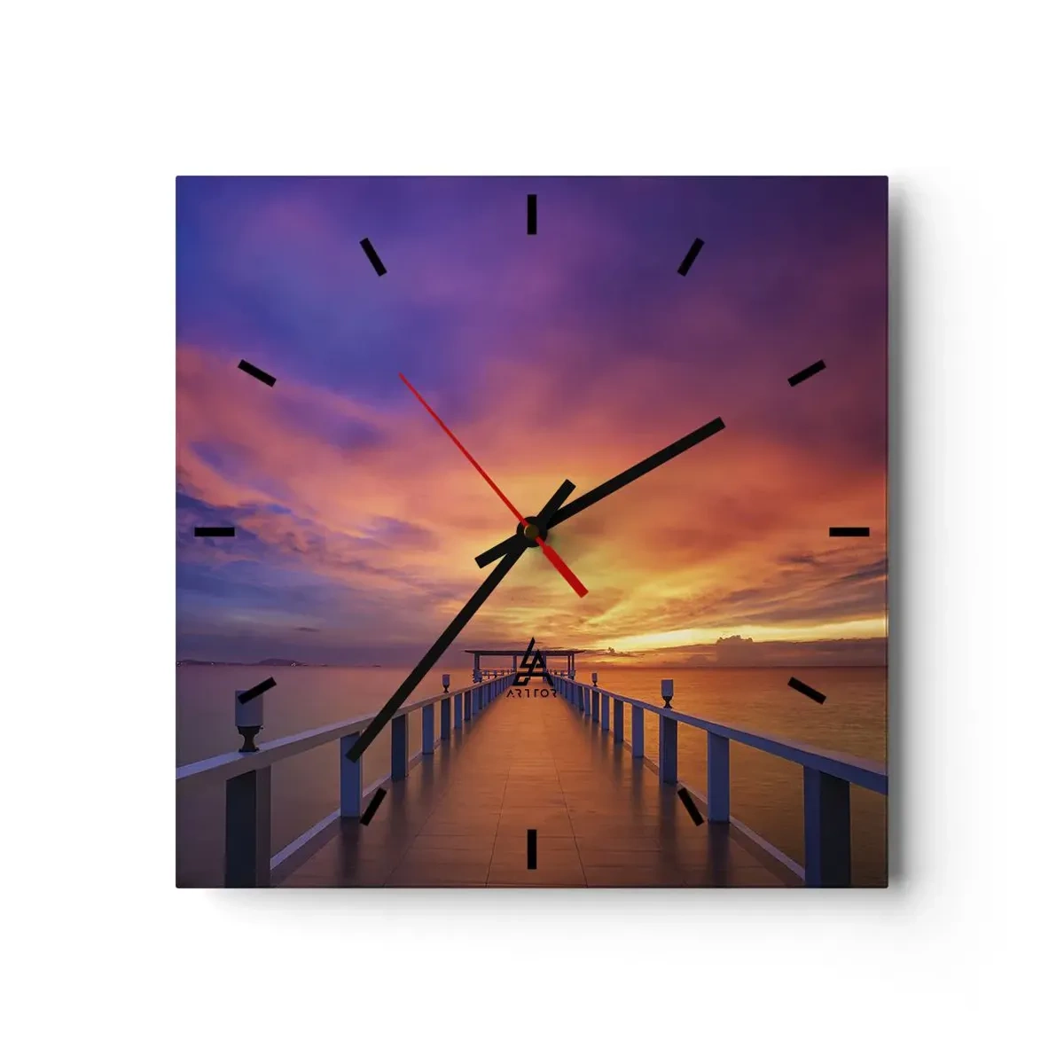 Falióra, Óra - Vég nélkül - 40x40 cm