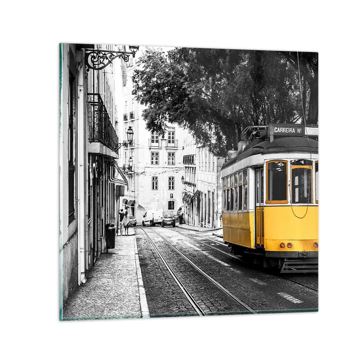 Üveg kép - És egy fado a háttérben - 70x70 cm