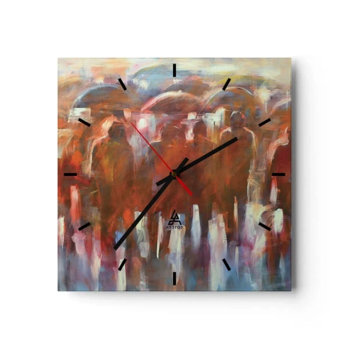 Falióra, Óra - Egyenlőek esőben és ködben - 30x30 cm