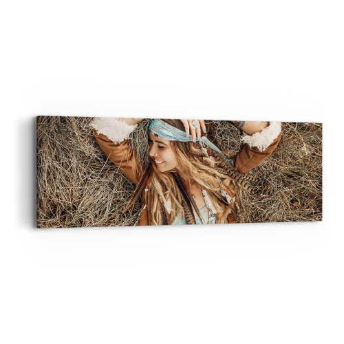 Vászonkép - Útban a szerelem nyara felé - 90x30 cm