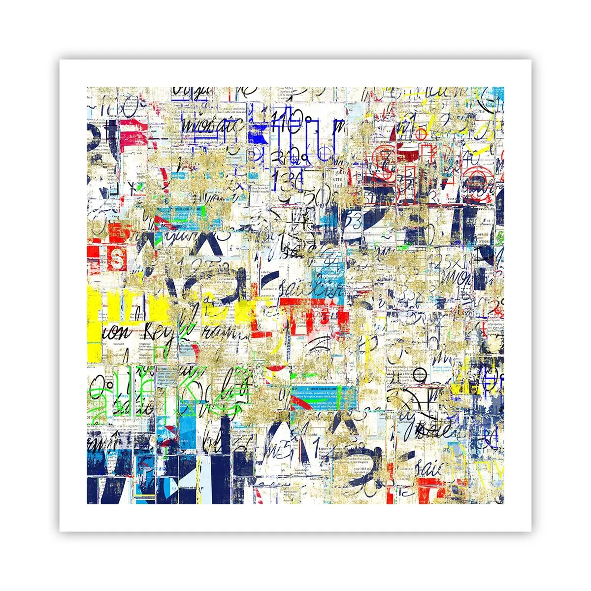 Poszter - Egyszerűen tetszik a szemnek - 60x60 cm