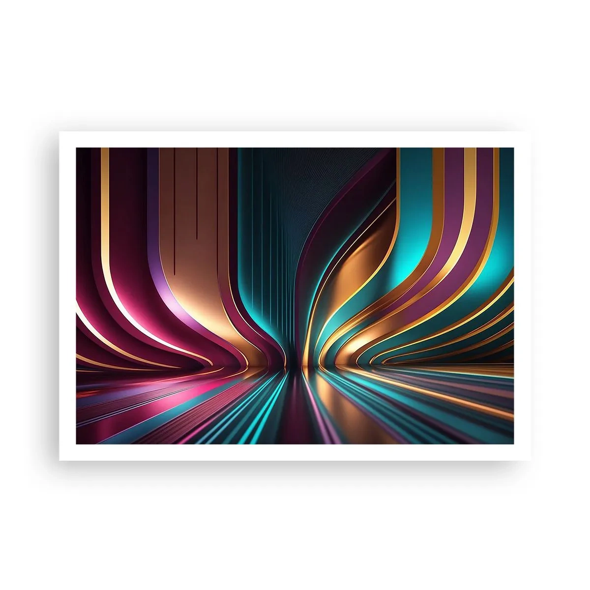 Poszter - A fény építészete - 100x70 cm