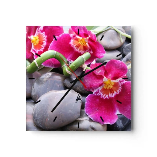 Falióra, Óra - Hideg és forró - 40x40 cm