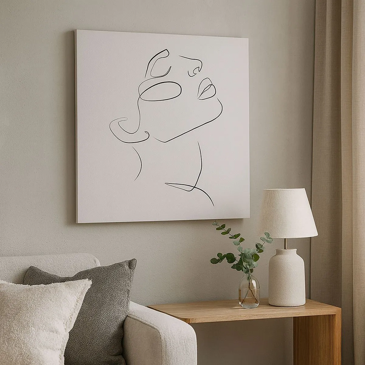 Vászonkép - Az álmok fordulatai - 30x30 cm