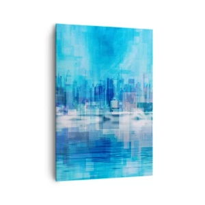 Vászonkép - Kékbe merült - 70x100 cm