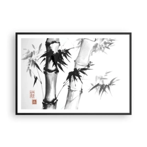 Poszter fehér keretben - Közelkép a keletről - 100x70 cm