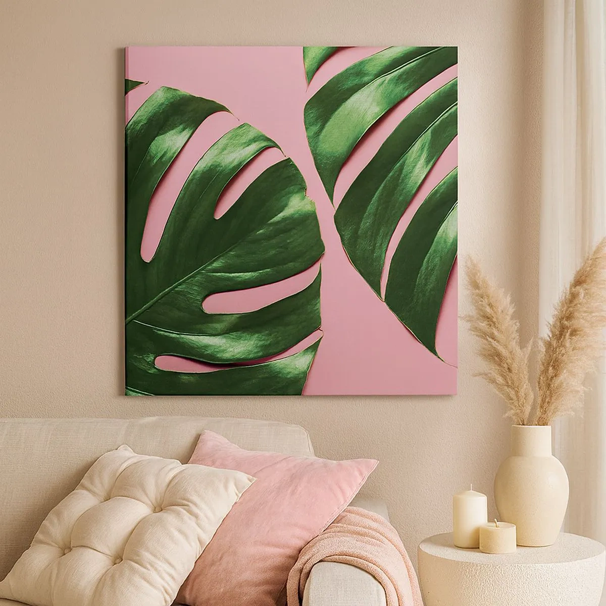 Vászonkép - Zöld rendez-vous - 30x30 cm