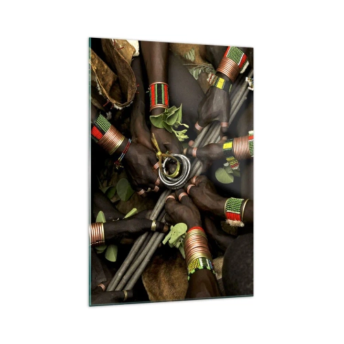 Üveg kép - Együtt vagyunk - 70x100 cm