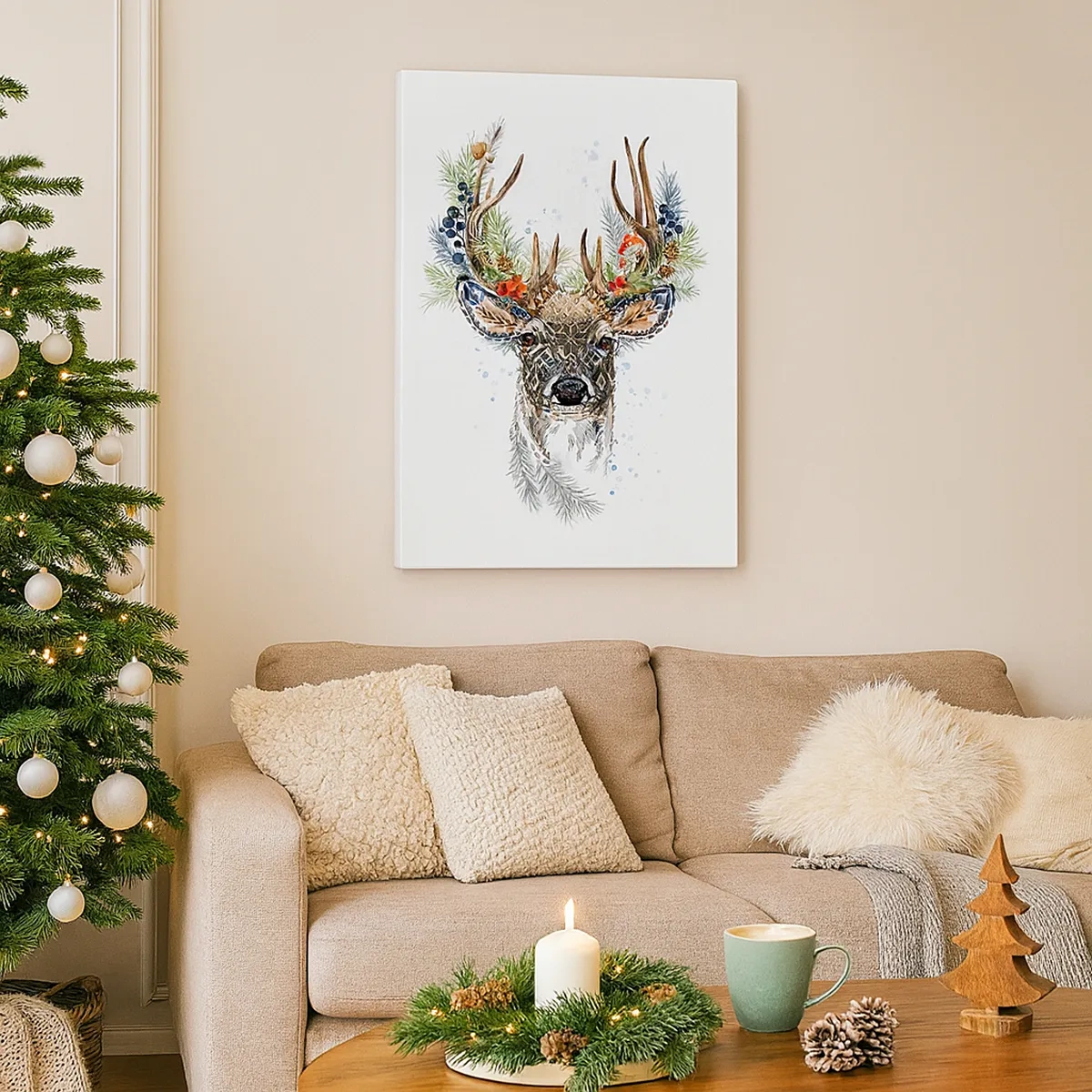 Vászonkép - Ünnepi köntösben - 50x70 cm