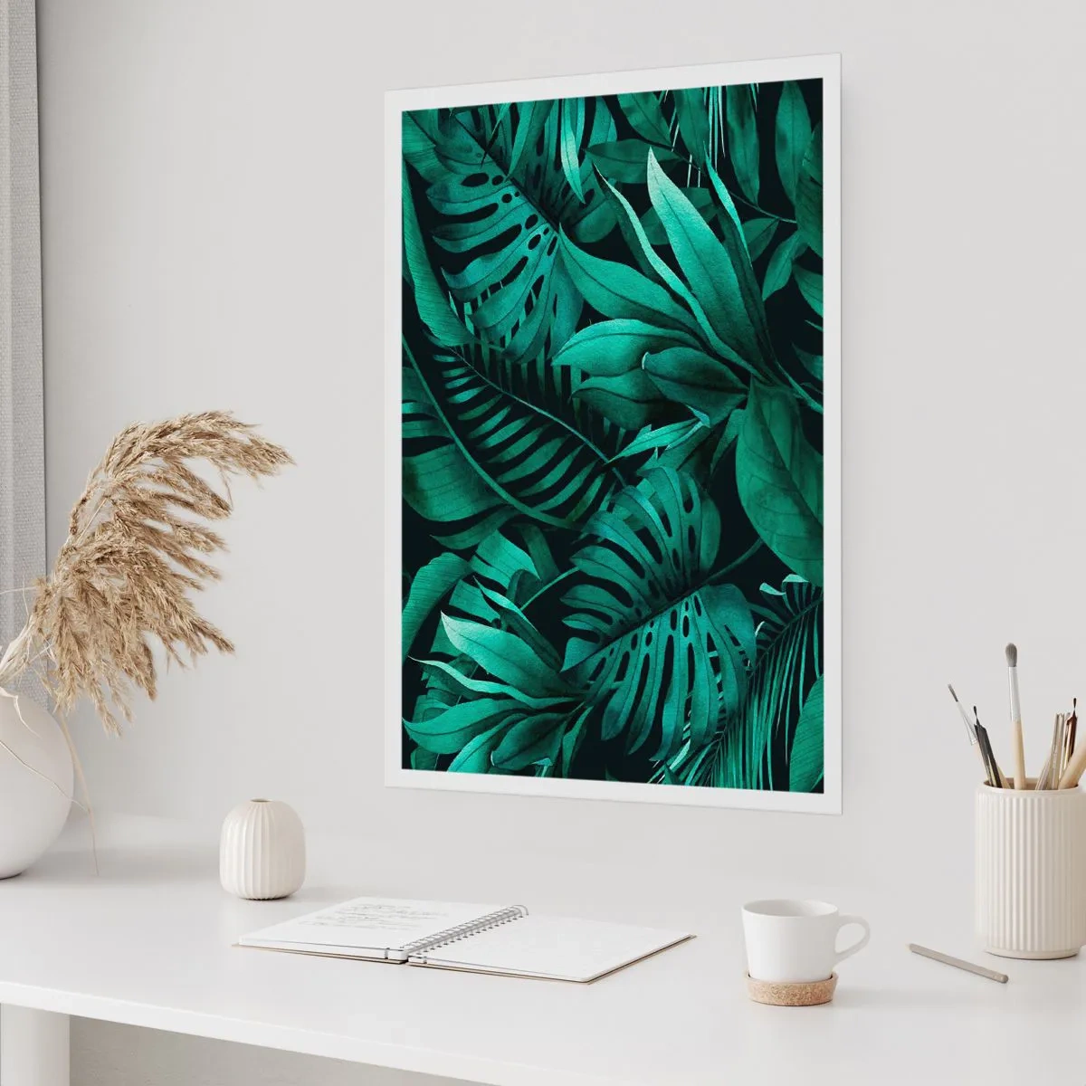 Poszter - A trópusi zöld mélysége - 40x50 cm