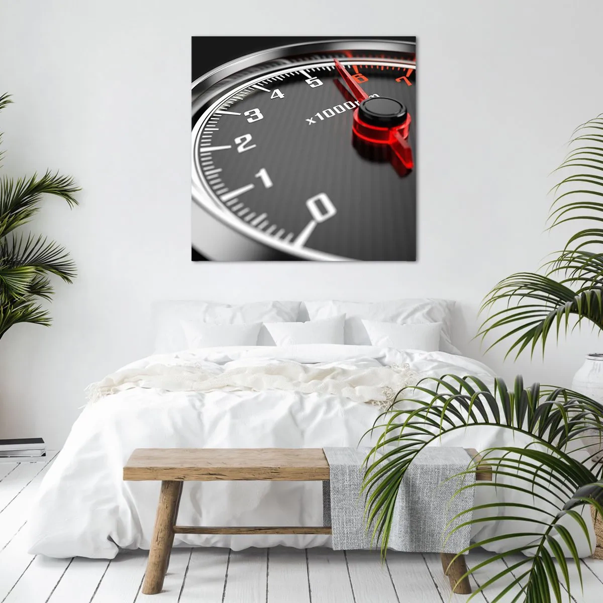 Vászonkép - Padlógáz - 70x70 cm