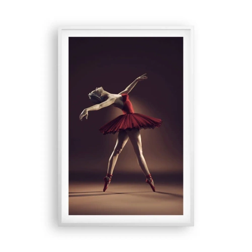 Poszter fekete keretben - Egy prima balerina - 61x91 cm