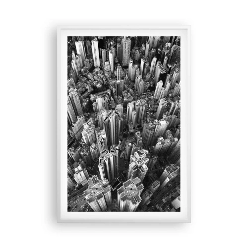 Poszter fekete keretben - Továbbra is feljebb és feljebb - 61x91 cm