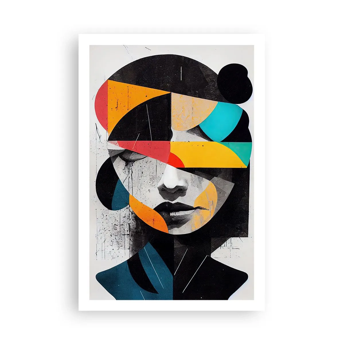 Poszter - Sokszínű belső portré - 61x91 cm