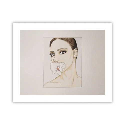 Poszter - Az elegancia és a szépség szimbóluma - 50x40 cm