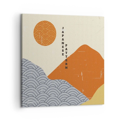 Vászonkép - A japán szellemben - 60x60 cm