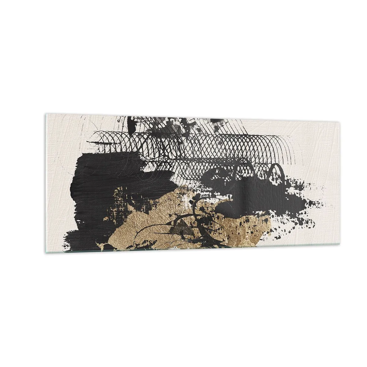 Üveg kép - Szenvedélyes kompozíció - 100x40 cm