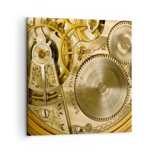 Vászonkép - Haladj a korral - 50x50 cm