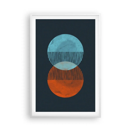 Poszter fekete keretben - Csillagászati fantázia - 61x91 cm