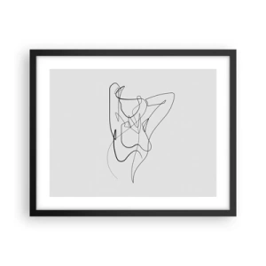 Poszter fehér keretben - Milyen vagy igazán…. - 50x40 cm
