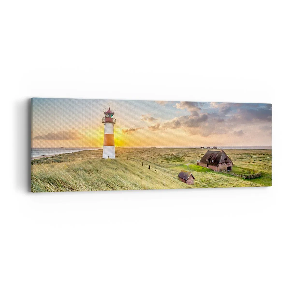 Vászonkép - A hullámok között - 90x30 cm