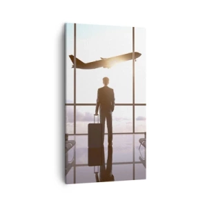 Vászonkép - Van időd, lassíts - 45x80 cm