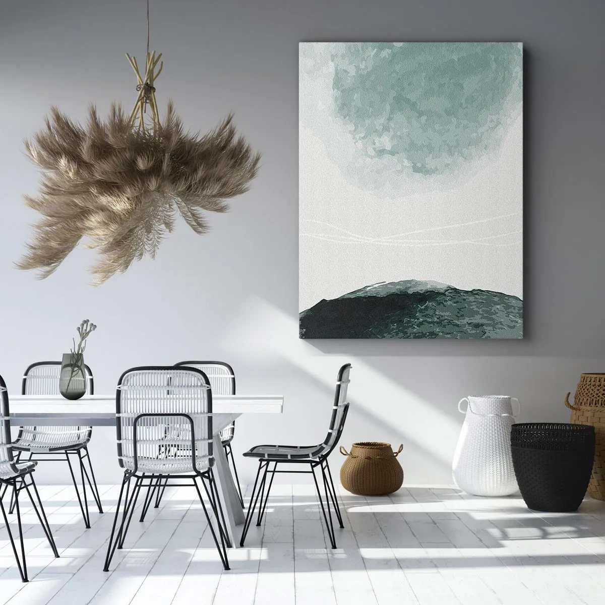 Vászonkép - Találkozás a köddel - 55x100 cm