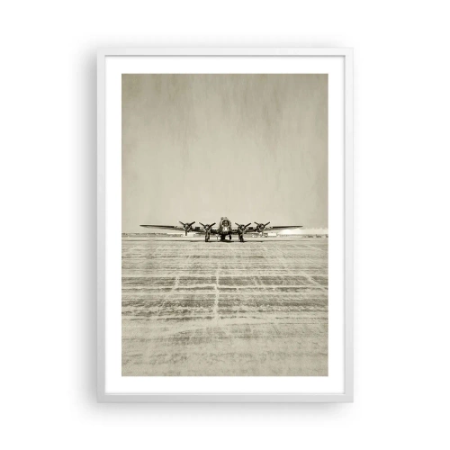 Poszter fekete keretben - Mint mindig készen - 50x70 cm