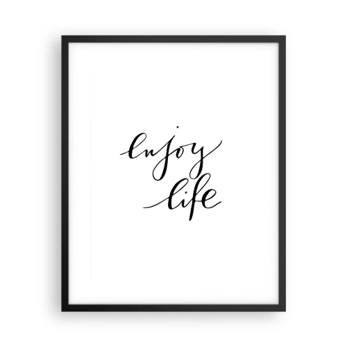 Poszter fehér keretben - Se több… - 40x50 cm