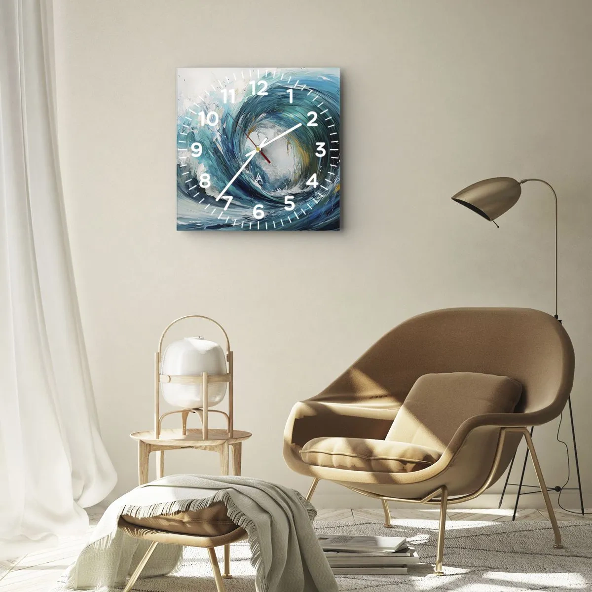 Falióra, Óra - Tengeri portál - 30x30 cm