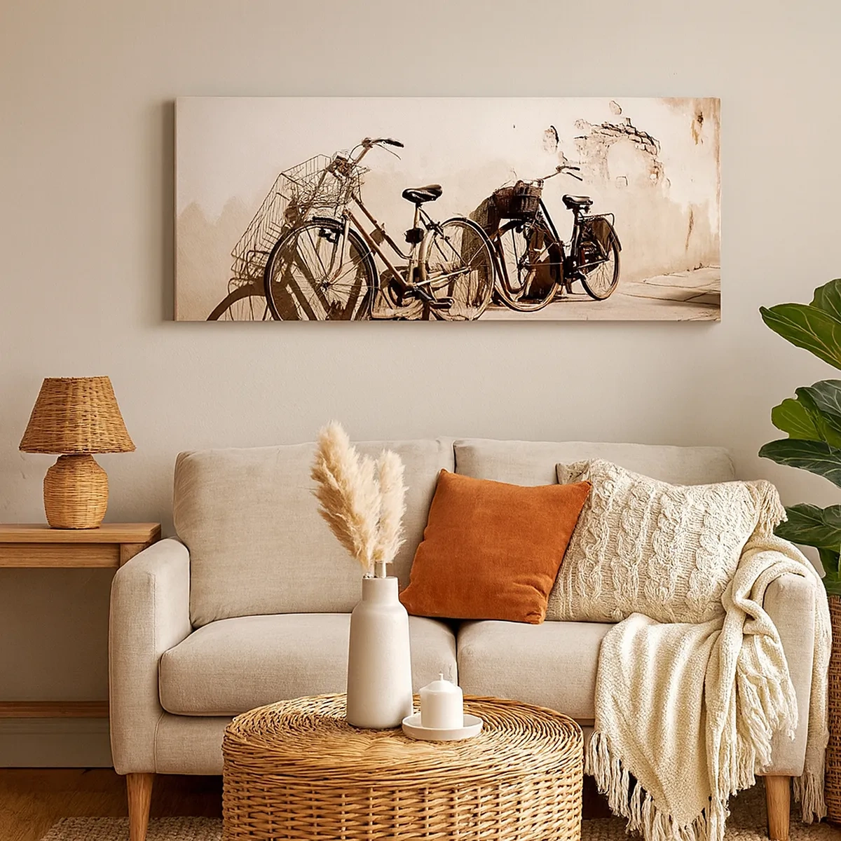 Vászonkép - A múlt felejthetetlen varázsa - 30x30 cm