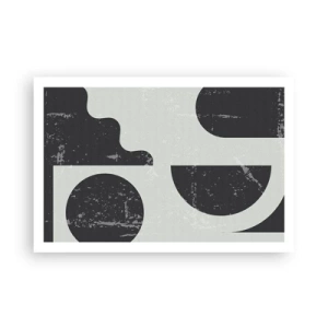 Poszter - Kompozíció fent és lent - 91x61 cm