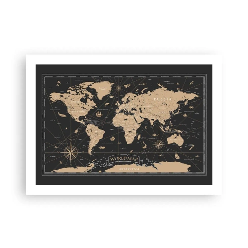 Poszter - A világom határai - 70x50 cm