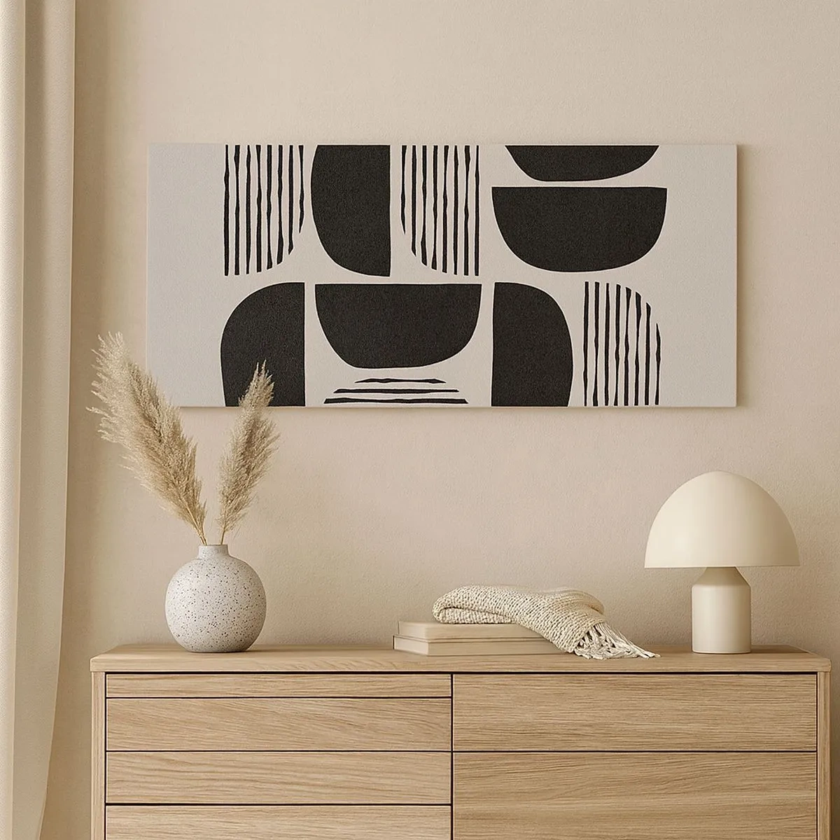 Vászonkép - Félszívű megállapodások - 100x40 cm