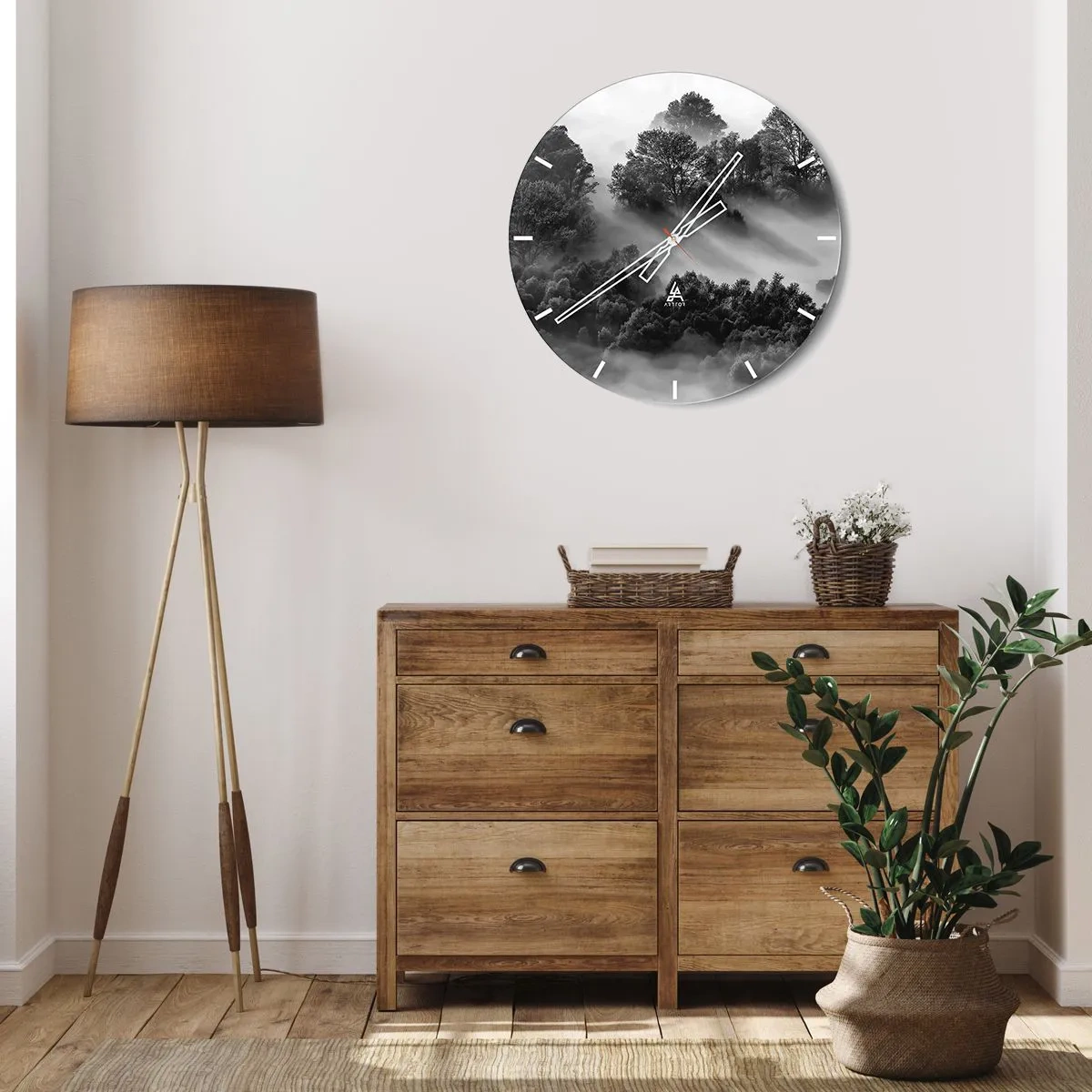 Falióra, Óra - Az álomból felkelő - 30x30 cm